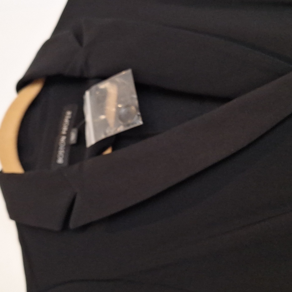 Boston Proper Beyond Travel Collection Classic Black Blazer Size 6 NWT View 2